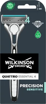 Holítko Wilkinson Sword Quattro Essential 4 Precision Sensitive + 1 hlavice