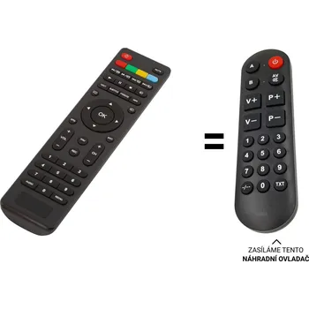 Orava LT-638 LED M101B náhradní dálkový ovladač pro seniory