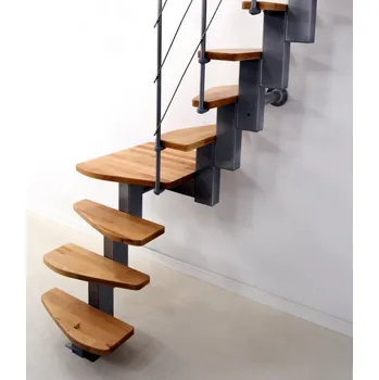 Schodiště Mlynářské schody QUATRO 1/4 Grey