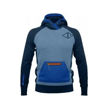 Pánská mikina Crazy Idea Pull Delay Man energy M; Modrá mikina + DÁREK DLE VÝBĚRU!