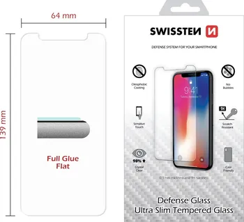 Swissten Defense Glass tvrzené sklo pro Apple iPhone 11