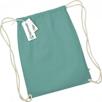 Sportovní vak Sportovní vak EarthAware z organické bavlny Westford Mill 13 l Barva: zelená šalvěj, Velikost: 37 x 47 cm WM810