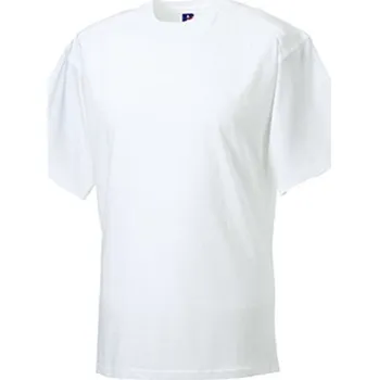 Pánské tričko Pracovní tričko Heavy Duty, Russell, 100% bavlna, 180 g/m² Barva: Bílá, Velikost: M Z010