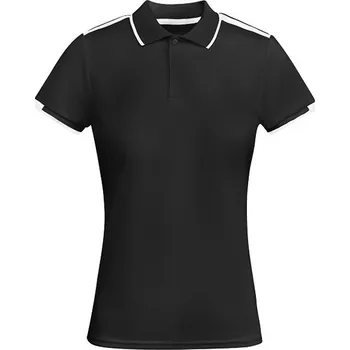 Dámské tričko Dámská polokošile ROLY TAMIL, barva černá - bílá, velikost XL