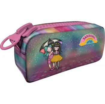 Peněženka Penál s obřím zipem - "Be Kind To Each Other" od firmy SANTORO Gorjuss (Gorjuss Be Kind - Pencil Case With Giant Zip - "Be Kind To Each Other")