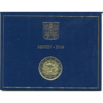 (2014) - 2 € - Vatikán - 25. výročí pádu Berlínské zdi (UNC) blistr