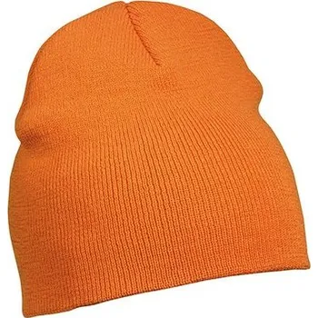Čepice Daiber - čepice Čepice Beanie No.1 Barva: Oranžová