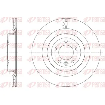 Brzdový kotouč Brzdový kotouč REMSA 61612.10
