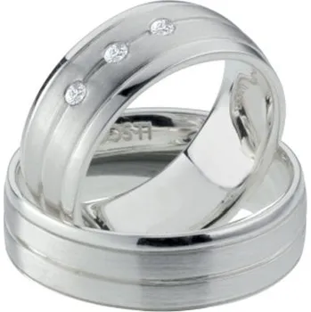 Prsten Snubní prsteny titan zirkon TR-88019