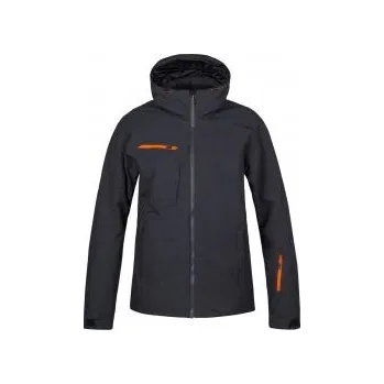 Hannah KELTON anthracite (orange) M; Černá bunda + DÁREK DLE VÝBĚRU!