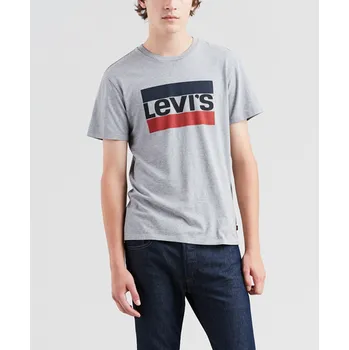 LEVI'S® MEN'S LOGO GRAPHIC T-SHIRT-MIDTONE GREY XL