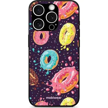 Pouzdro na mobilní telefon Lesklý kryt Mobiwear Glossy - Apple iPhone 15 Pro Max - G046G - Donutky (Prémiové lesklé pouzdro, obal, kryt Mobiwear Glossy na mobil Apple iPhone 15 Pro Max - G046G - Donutky, materiál Plast + TPU silikon - krytí po všech stranách, neošoupatelný potisk,)