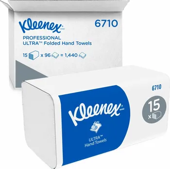 Papírový ručník Papírové ručníky skládané KLEENEX® Ultra - bílé, 1440 út/kar