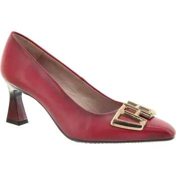 Dámské lodičky HISPANITAS Dámské červené kožené lodičky HI233097-RED-245 Velikost 38