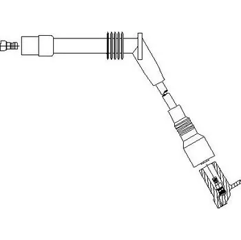 Zapalovací kabel zapalovací kabel, , 1282124, BREMI, 380/54