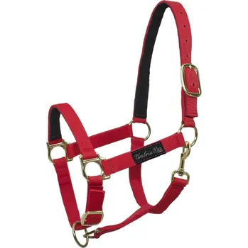 Umbria Equitazione Ohlávka nylonová Umbria Equitazione, red FULL