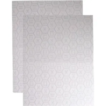 Whirlpool / Indesit / Ariston náhradní díly Polyesterové filtry 570 x 450 mm do odsavačů par Whirlpool Bauknecht a dalších - sada 2 ks - 481948048221