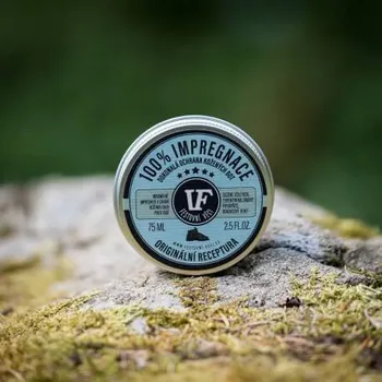 Přípravek pro údržbu obuvi Festovní věci 100% impregnace