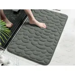 XPOSE® Koupelnová předložka s pamětovou pěnou ERIS - tmavě šedá 50x80 cm, + Prodloužená možnost vrácení zboží do 50 dnů