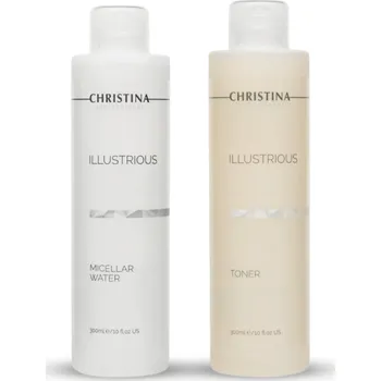 Přípravek na čištění pleti a oči Christina Cosmeceuticals Micelární voda a tonikum Illustrious