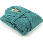 A&R Unisex župan s velkým límcem 400 g/m Barva: modrá petrolejová, Velikost: 3XL AR025