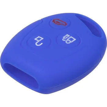 Silikonový obal pro klíč Ford 3-tlačítkový, modrý