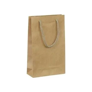 Nákupní taška Papírová taška hnědá Siena 160x60x260 mm