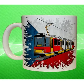 hrnek s tramvají 550ml
