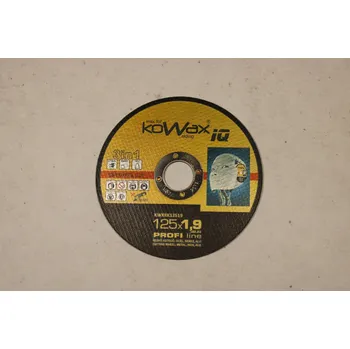 Řezný kotouč KOWAX 3v1 125x1,9