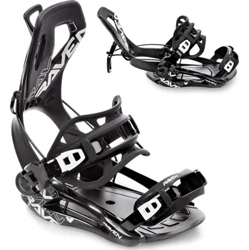 Snowboarding Vázání Raven Fastec FT360 black Velikost vázání: S