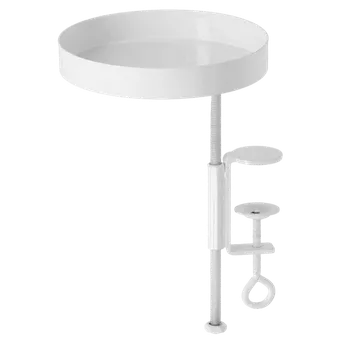 Parapet Stojan květinový WINDOW DRESSING, na parapet, nastavitelný, pr.14x20cm, černá|výběr z variant|Bílá|výběr z variant|Esschert Design - bílá