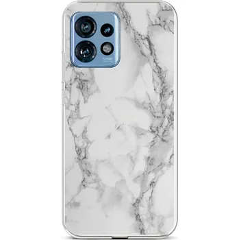 Pouzdro na mobilní telefon Kryt STYLE Motorola Edge 40 Mramor bílý (obal neboli pouzdro na Motorola Edge 40)