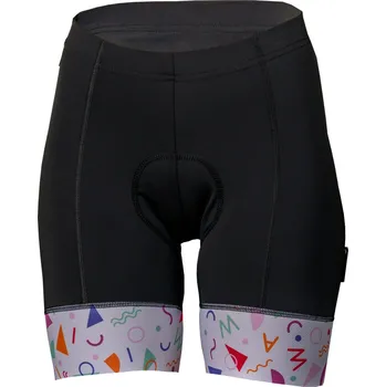 Cyklistické kalhoty SWAM Dámské cyklistické kraťasy GEOMETRIE do pasu Velikost: M