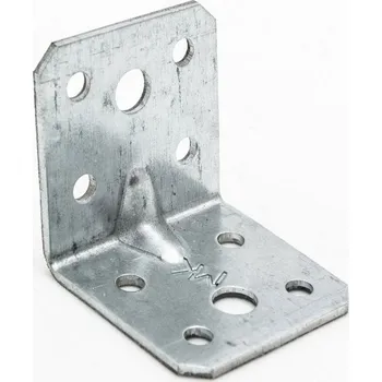 Tesařské kování Mark KPL 8 / KPL 13 Úhelník s prolisem 40x40x40x2mm