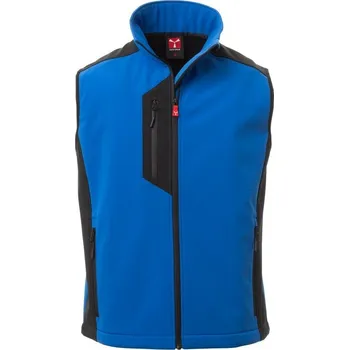 Pánská vesta PAYPER CORK softshell vesta dvoubarevná - NAVY XS