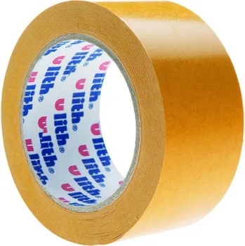 Lepicí páska BULDOK Kobercová páska oboustranná s PP nosičem 50mm x 5m