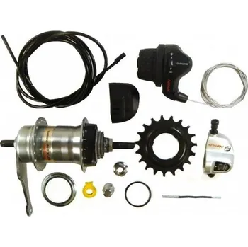 Ráfek na kolo Shimano náboj Nexus 3r+REVO+komponenty 36d + pastorek