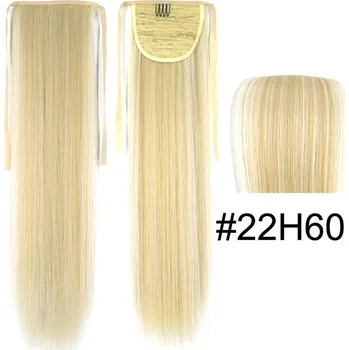 Příčesek Syntetické vlasy pro prodloužení vlasů | 55 cm - 22H60