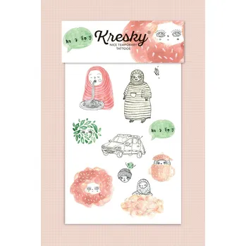 Balící papír Tetování No a čo - Kresky 0000477