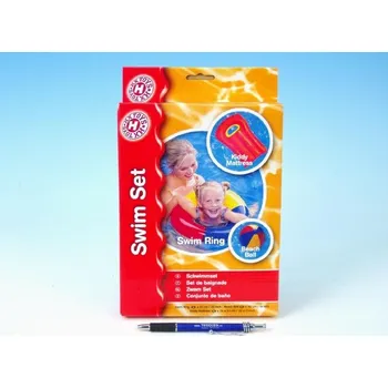 Dětský bazének Plavací sada dětská 3 v 1 (Nafukovací míč, kruh a lehátko)