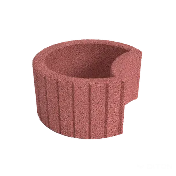 DITON Svahová tvárnice DELTA Velikost: 48 x 38 x 25, Varianta: Svahová tvárnice Delta velká červená, Povrch: hrubozrnný