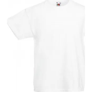 Chlapecké tílko Lehké dětské tričko Fruit of the Loom Original Barva: Bílá, Velikost: 164 F110K