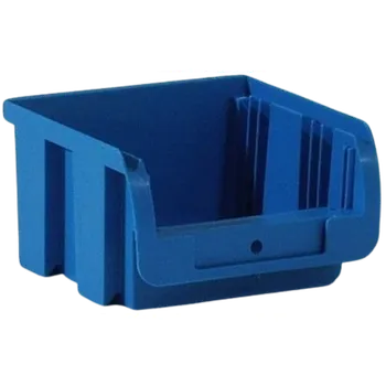 Allit Compact 102 x 100 x 60 mm kufr, modrý