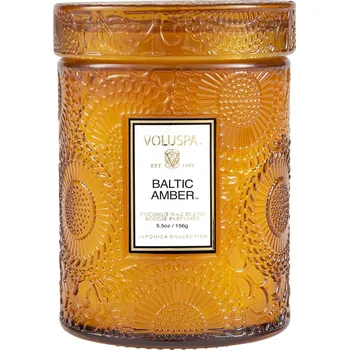 Svíčka Voluspa – Vonná svíčka ve skle Baltic Amber, Malá