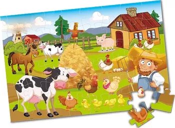 Puzzle Rappa Farma maxi 48 dílků