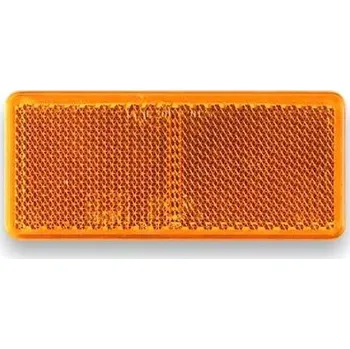 Auto-moto Fristom Odrazka oranžová 90x40 mm samolepicí