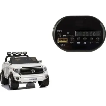 Dětské elektrovozidlo Mamido Hudební panel do elektrického vozítka Toyota Tundra