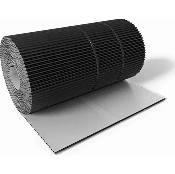 COROTOP Pás komínový CoroMIN ALU plisování (příčně lisovaný) 300mm x 5m RAL 8017 světle hnědá