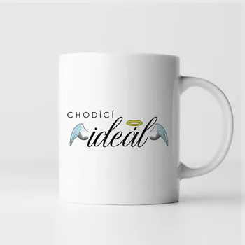 Žertovný předmět Chodící ideál - hrnek