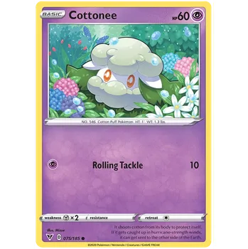 Karetní hra Pokémon TCG Cottonee 075/185